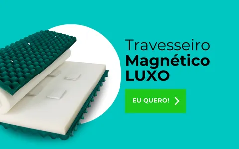 Travesseiros magnéticos